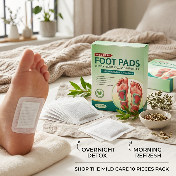Detox Foot Pads (10 Patches) 🌿 Overnight Relaxation & Foot Care