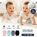 Premium Anti-Slip Baby Crawling Knee Pads (2 Pair Pack)