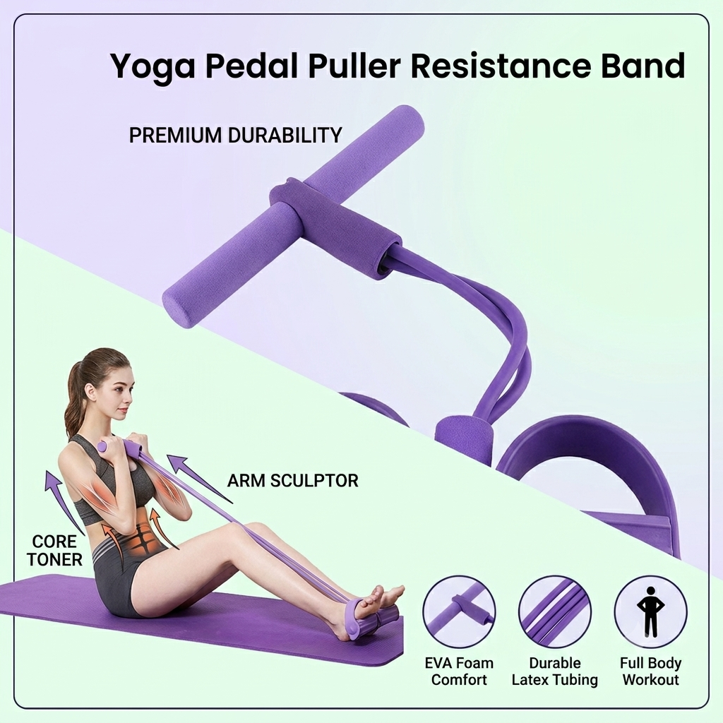 Yoga Pedal Puller Resistance Band