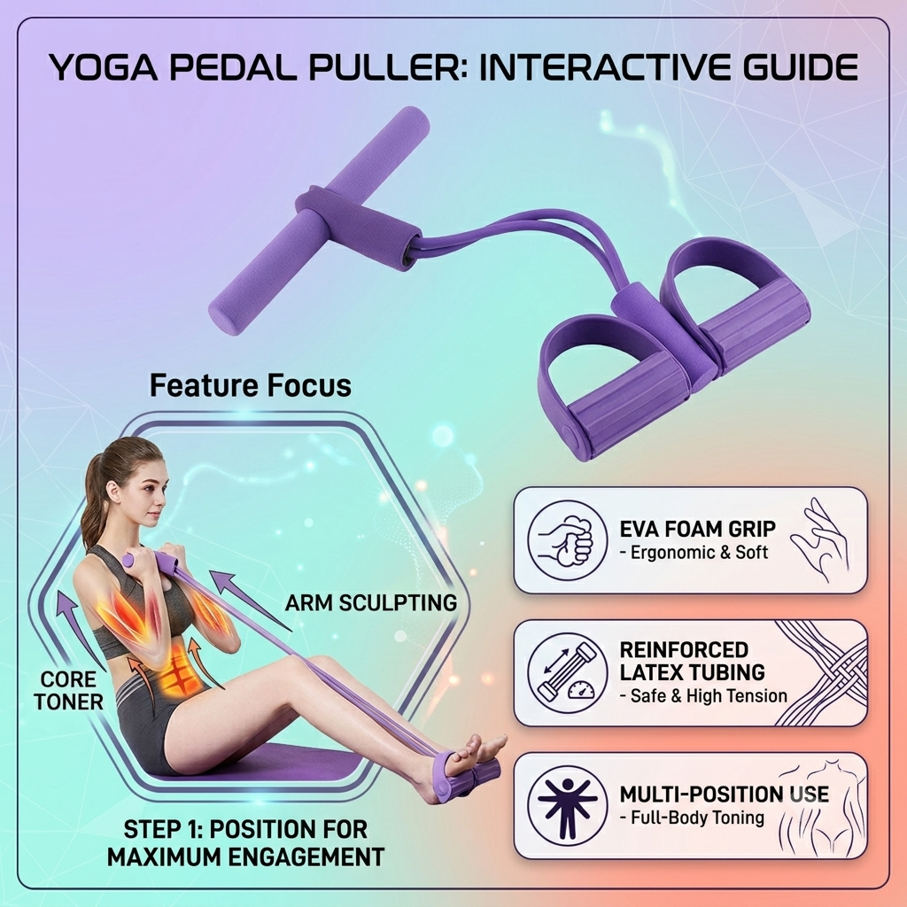 Yoga Pedal Puller Resistance Band