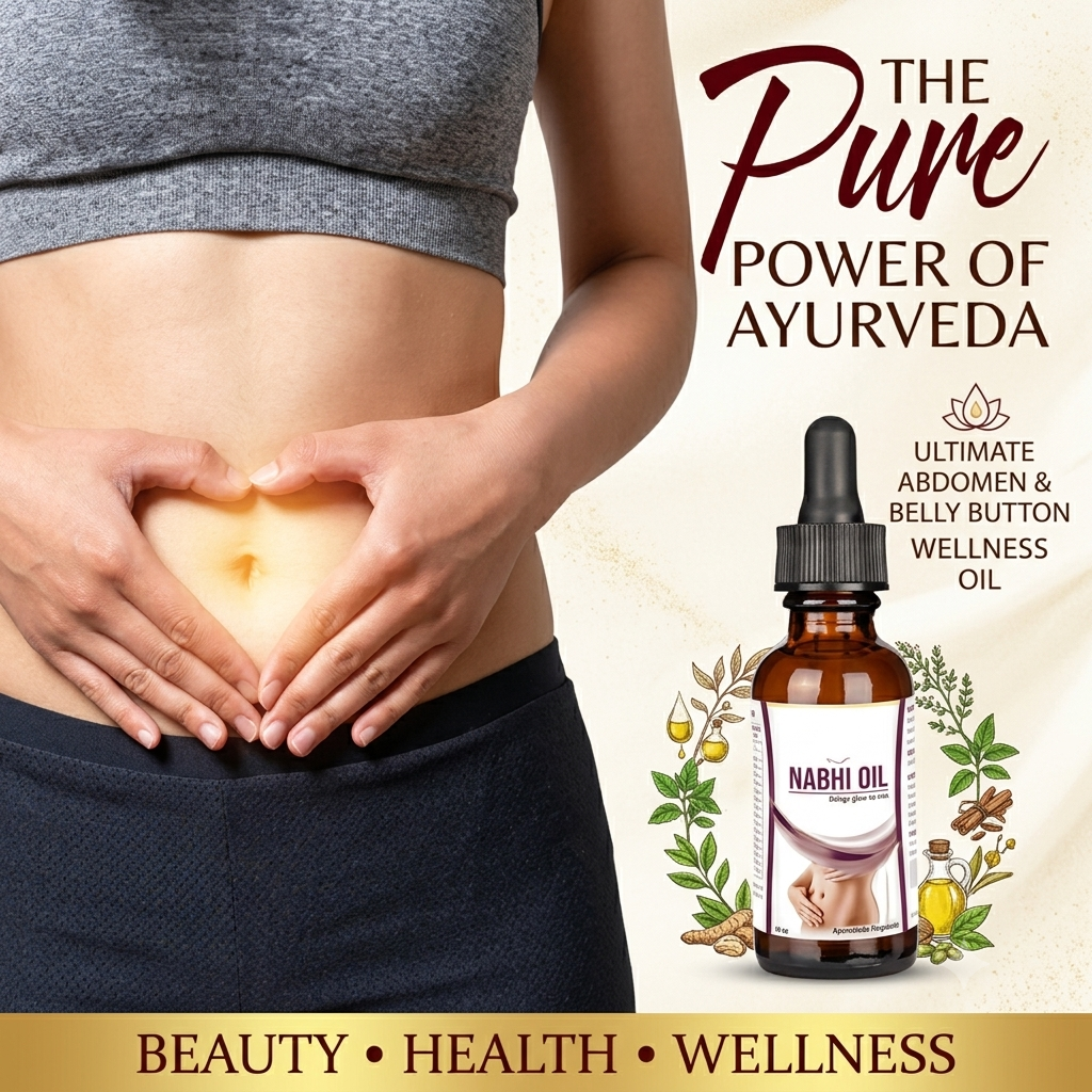 Nabhi Therapy Oil 🌿 Ayurvedic Belly Button Wellness Care