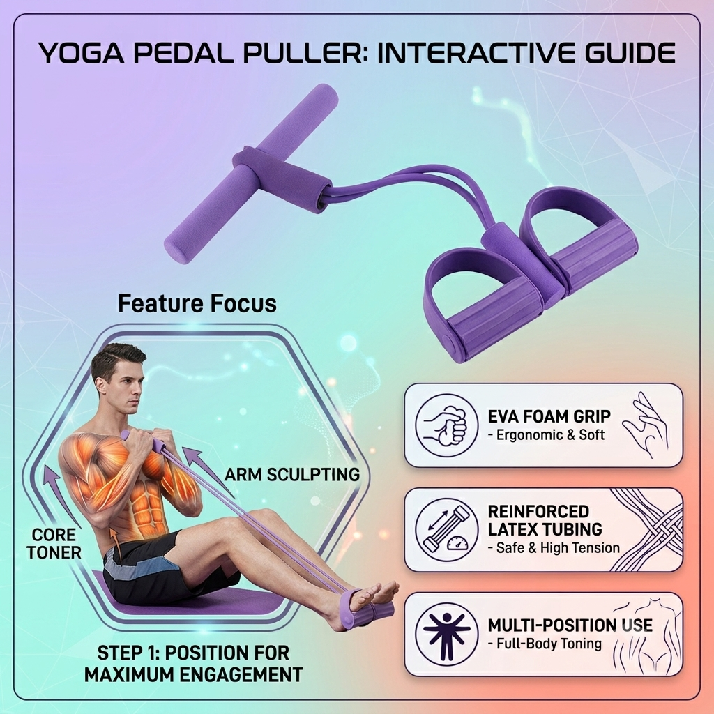 Yoga Pedal Puller Resistance Band